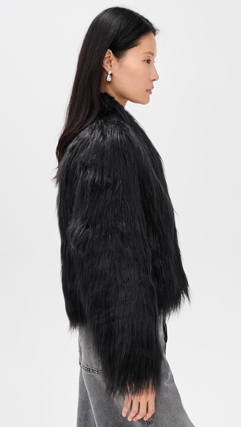 Simonett Women's Faux Hair Jacket - Image 4