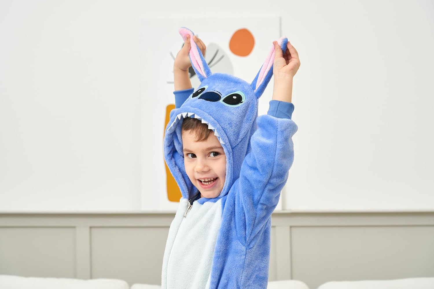 Children's animal onesie costume Halloween Christmas costume home casual perfect pajamas suitable for boys and girls - Image 2