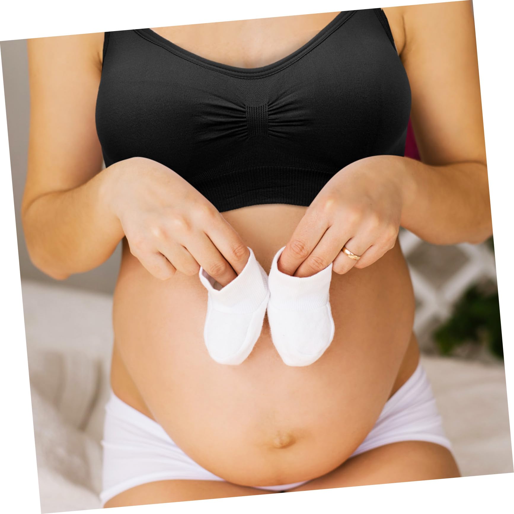 FRCOLOR 3pezzi Reggiseni per Allattamento Reggiseni per Mamme con Estensori per Gravidanza per Estrazione del Latte