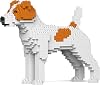 JEKCA Jack Russell Terrier 01S-M01 | Dog Plastic Building Blocks | Age 14