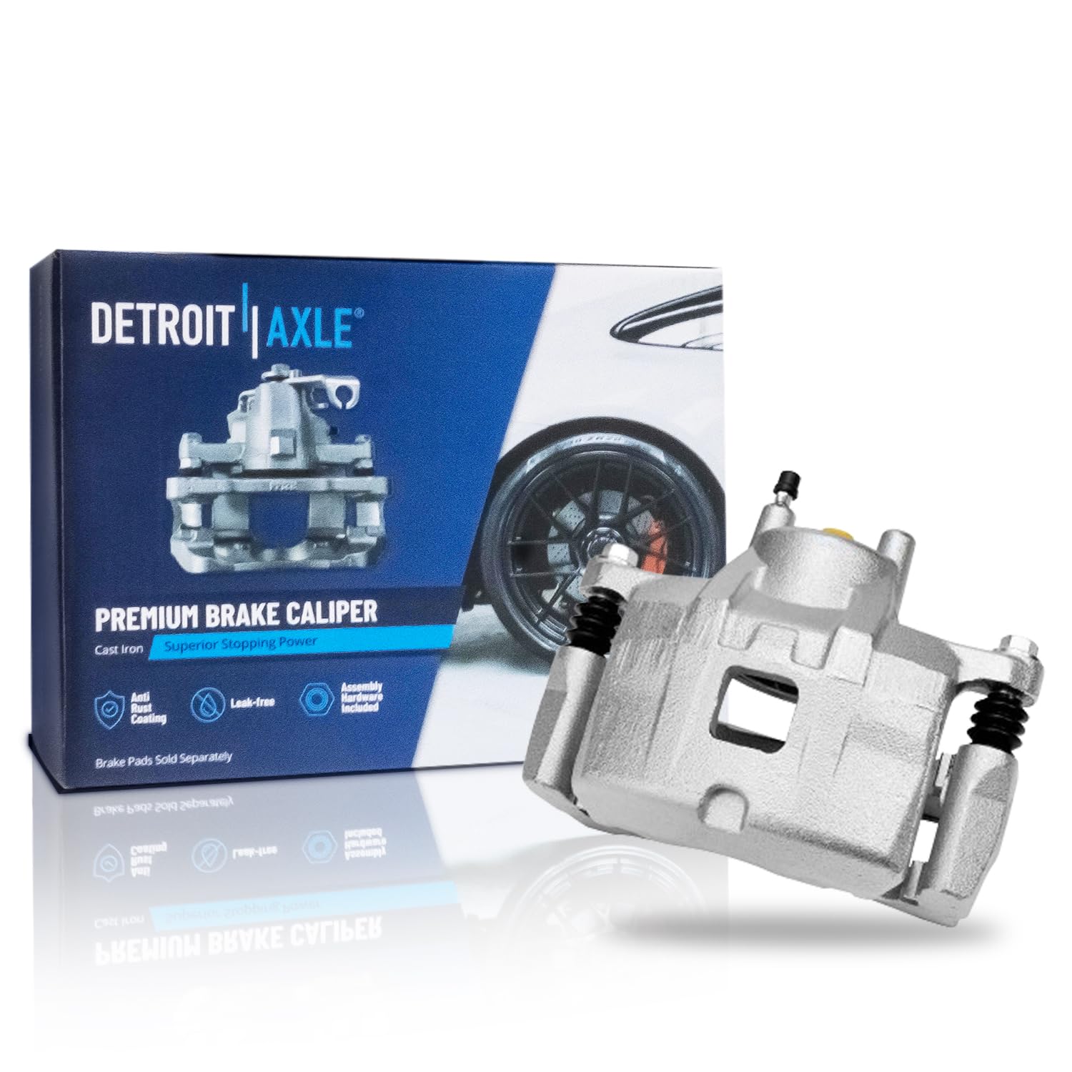 Detroit Axle - Front Right Brake Caliper for Chrysler 200 Sebring