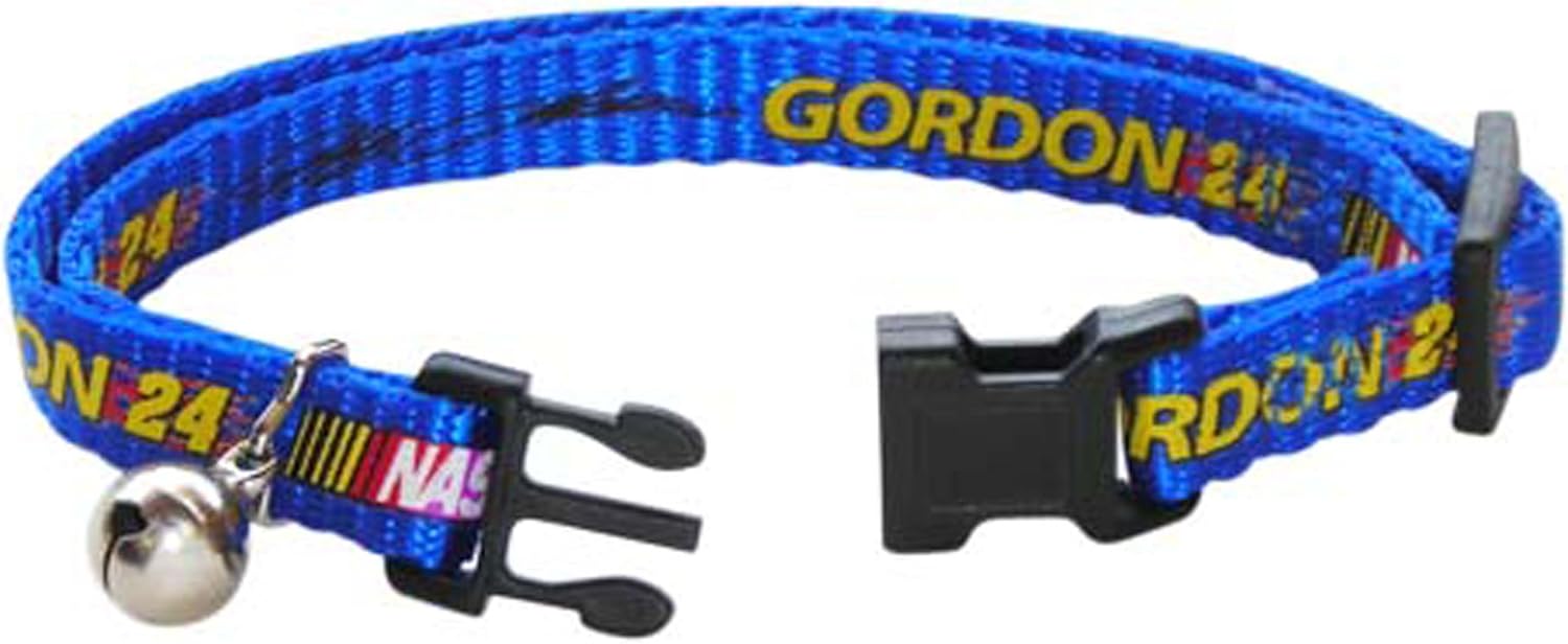 Pet Goods 3/8Inch NASCAR Cat Safety Collar, Jeff Gordon