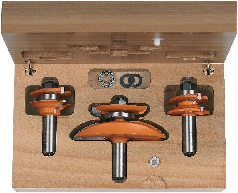 CMT Orange Tool 800.517.11 3-Piece Cove Raised Panel Set