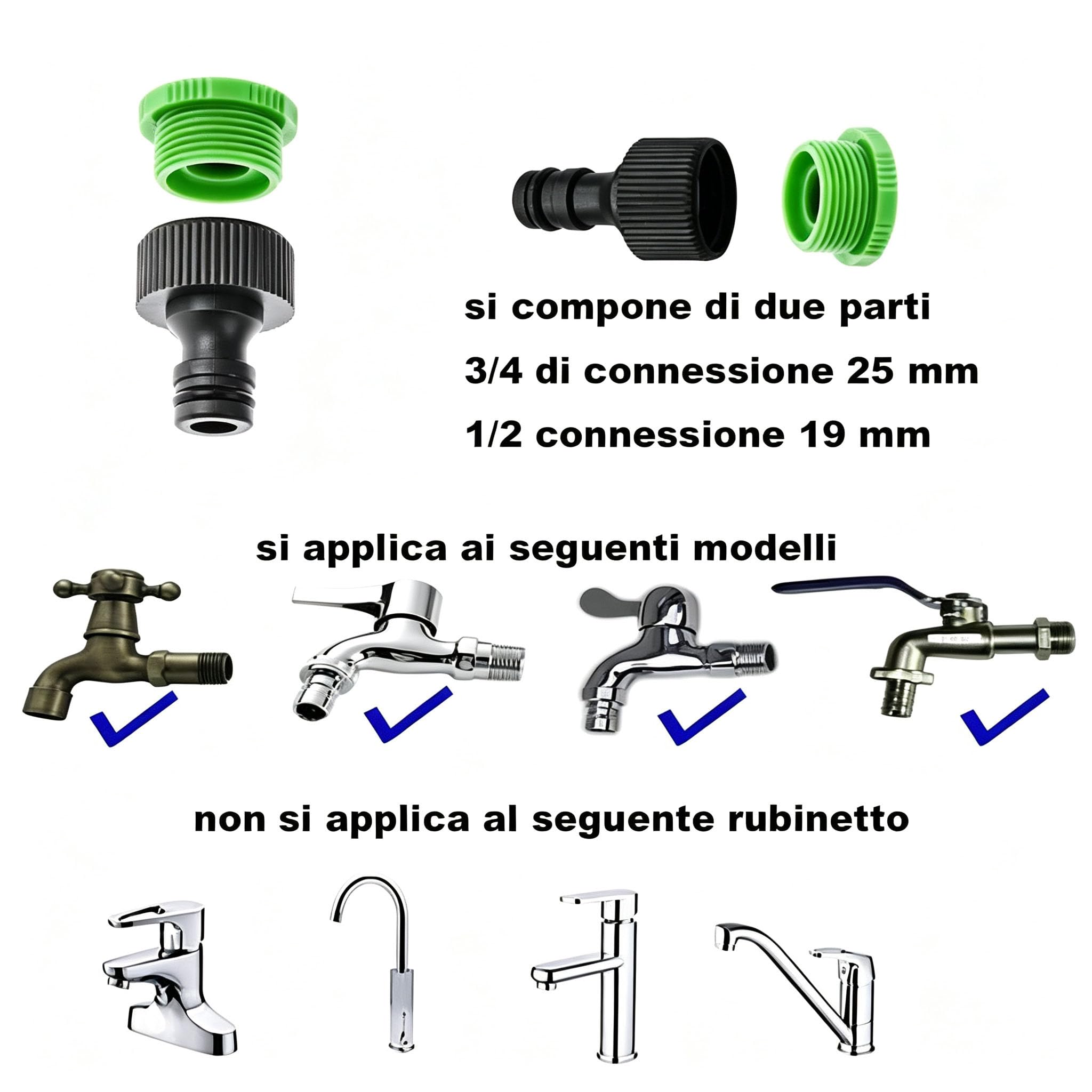 Tubo Giardino Estensibile 30m (100FT), Tubo Irrigazione Espandibile Flessibile Anti Attorcigliamento con Pistola Spruzzo 7 Funzioni, Canna Acqua con Adattatori 1/2" 3/4", per Giardino e Lavaggio Auto
