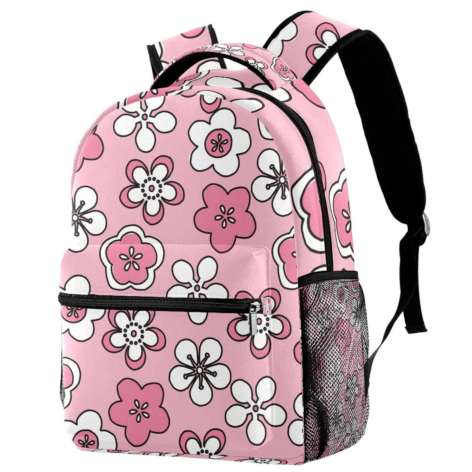 Sac à dos de voyage floral rose : le cadeau idéal pour enfants - 7