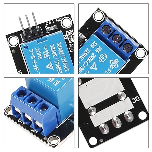 Vista 9 de Módulo de escudo de relé de 1 canal, 3 unidades DC 5V luz indicadora LED módulo para Arduino R3 MEGA 2560 1280 ARM PIC AVR STM32 Raspberry Pi MCU 3