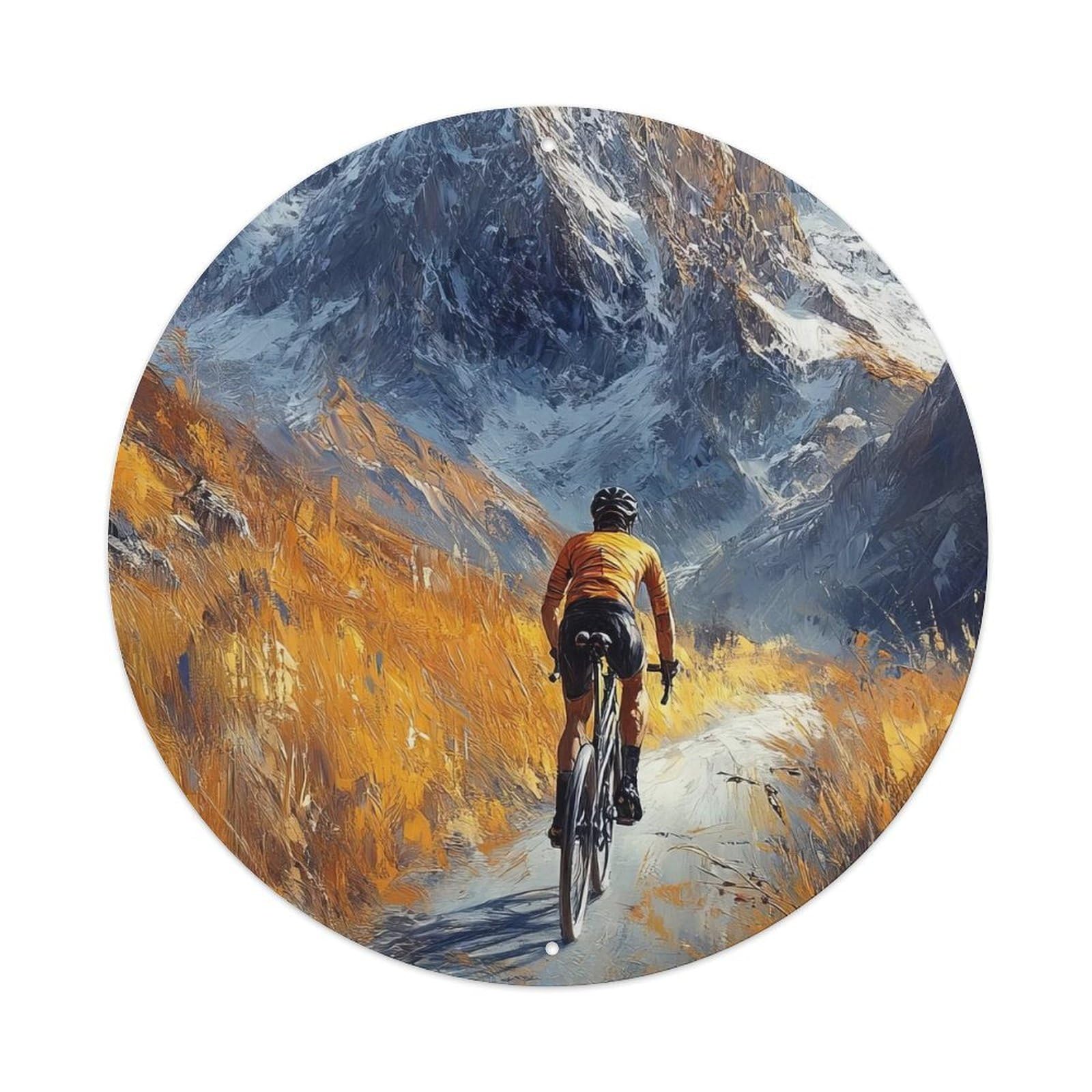 Extreme Sports Mountain Bike Bash Vintage Metal Tin Sign Plaque
