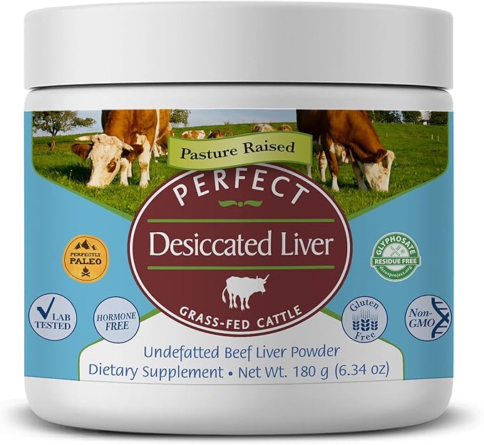 Perfect Supplements Perfect Desiccated Liver Powder 180