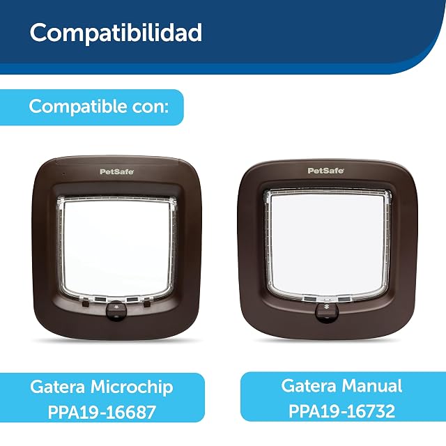 Foto 5 de 6 de PetSafe Extensión de Túnel para Microchip y Gatera Manual, Marrón