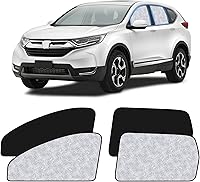 Vista 11 de ZATOOTO 2 fundas para ventana trasera – Parasoles para ventana lateral del automóvil – Protección magnética reflejada de la luz solar para el bebé