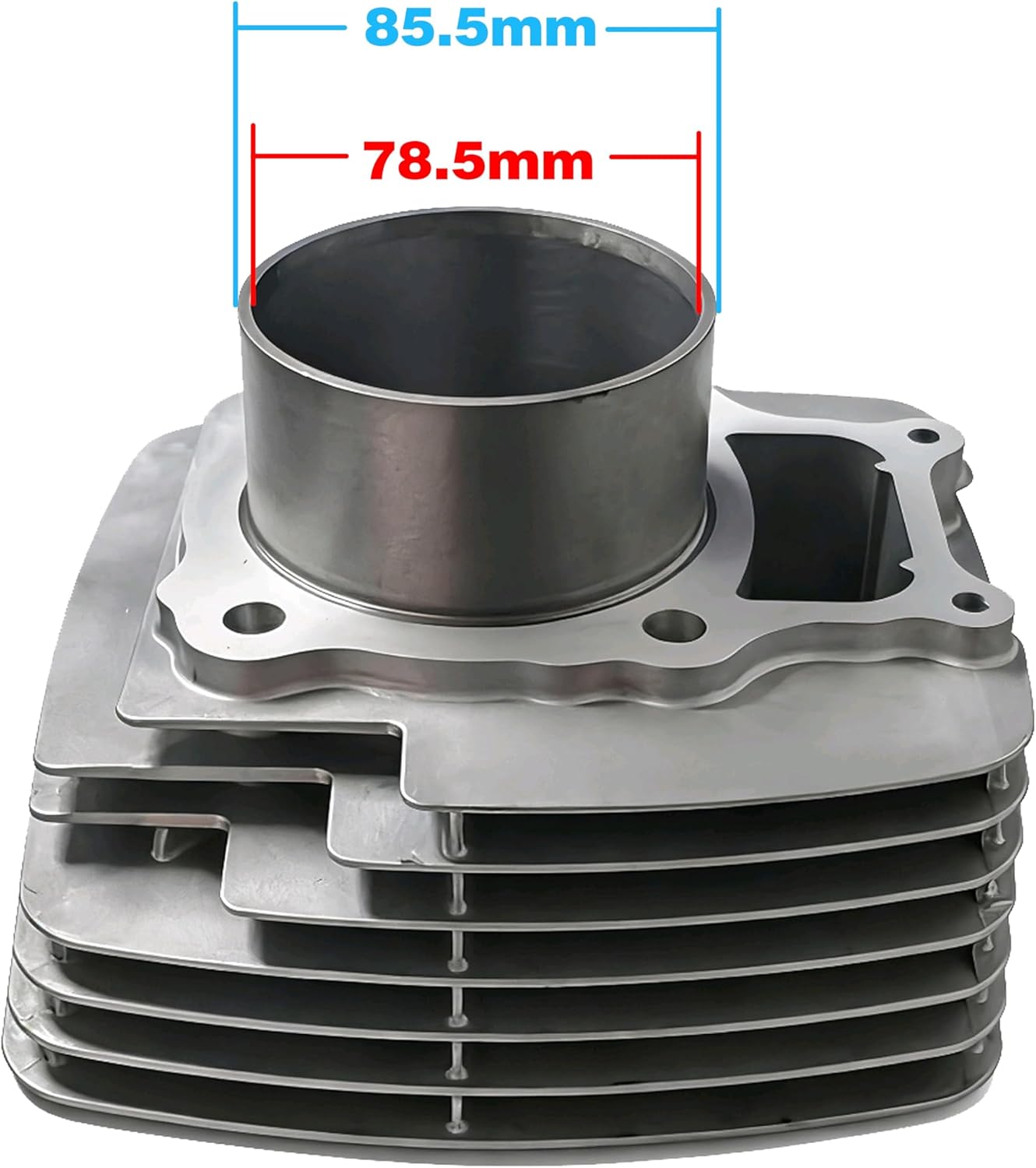 TUOLAISI 78.5mm Cylinder Piston Ring Gasket Top End Rebuild Kit Compatible with Honda Rancher 350 TRX350 FA TRX350FM TRX350TE TRX350TM Rancher350 2000-2006