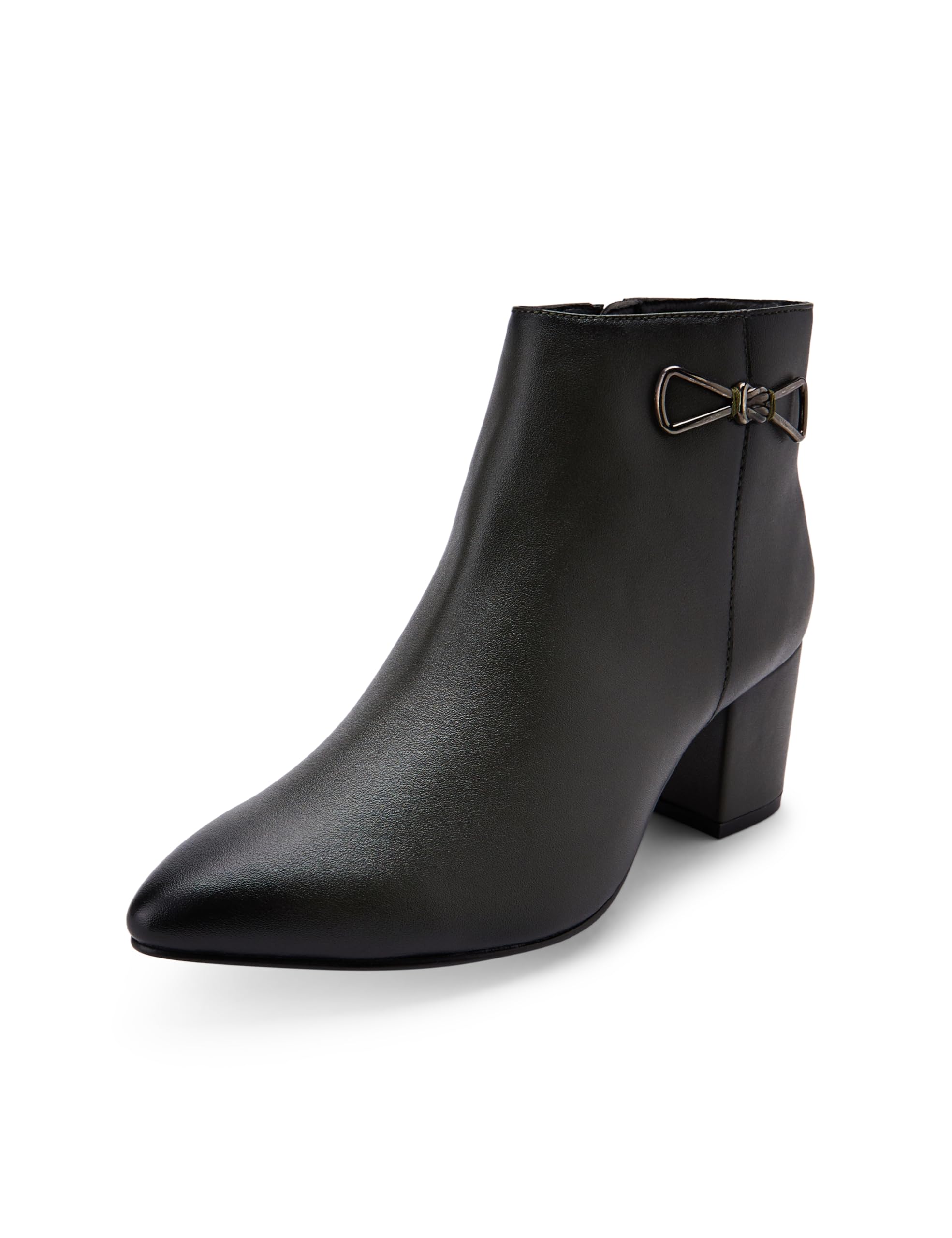 Women's Faux Leather Fashionable Trendy Ankle Boots