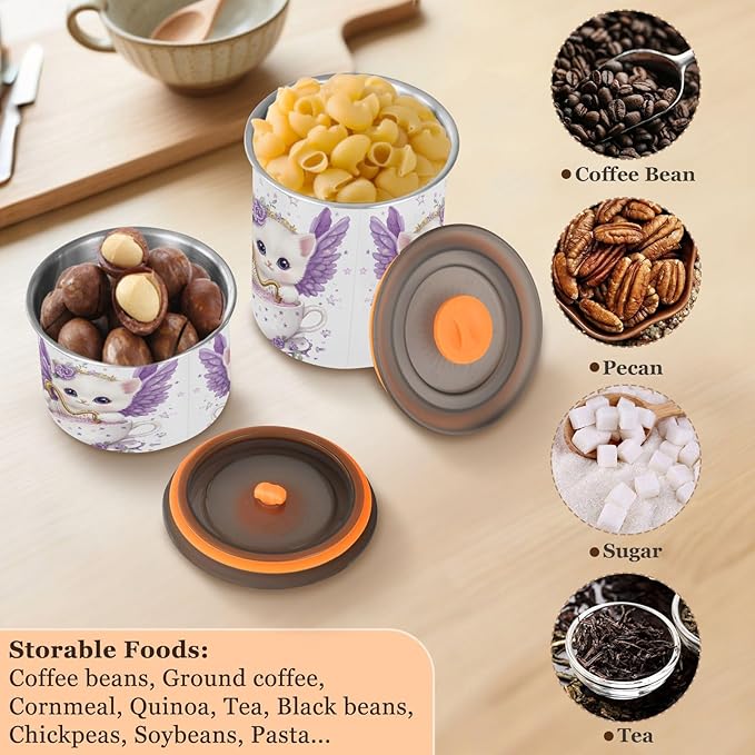 Contenedor de Alimentos Acero Inoxidable 900ml con Tapa Hermética miniatura 6