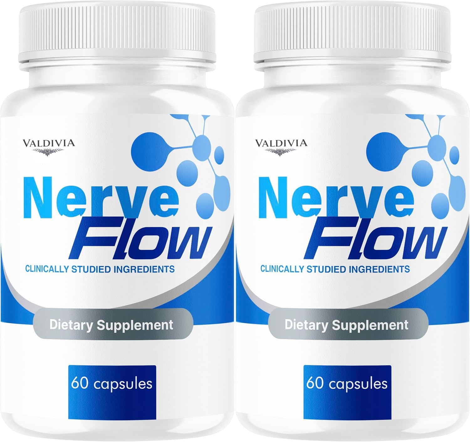 Nerve Flow - Official NerveFlow Advanced Nerve Support Capsules, Maximum Strength Multivitamin Advanced Formula, 120 Capsules for 2 Months