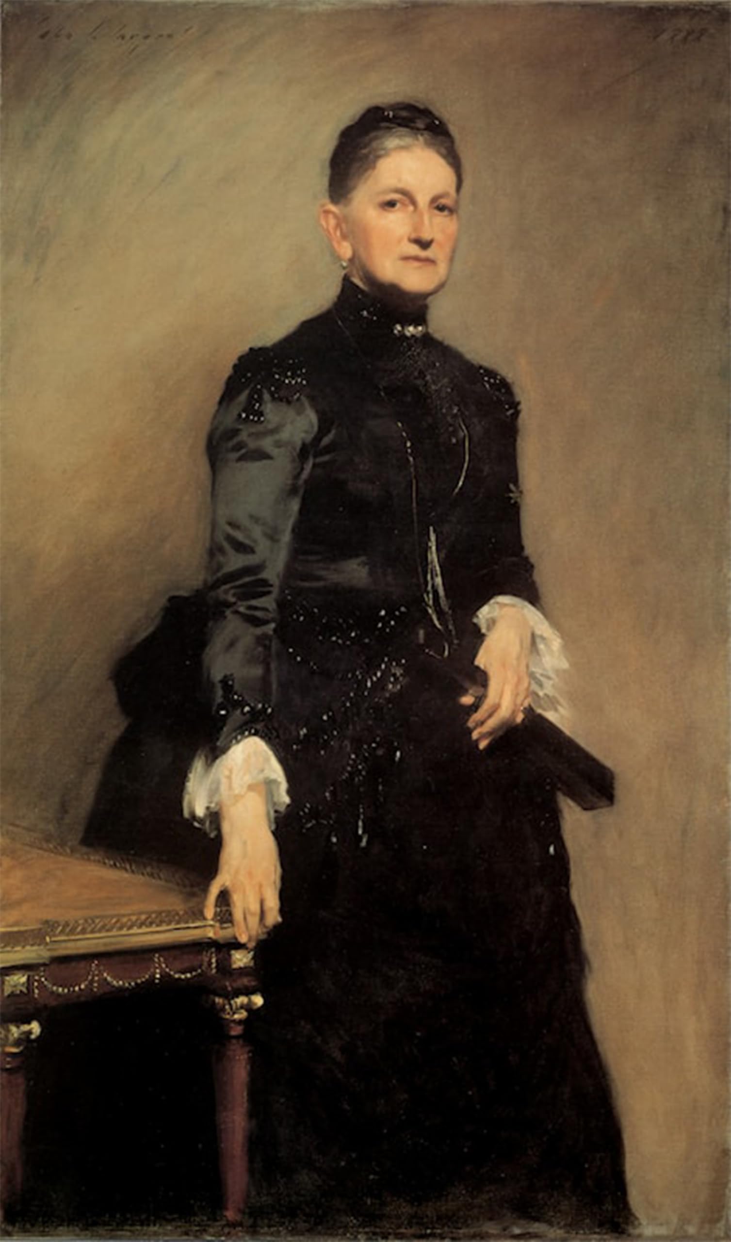 Cuadro La signora Adrian Iselin de John Singer Sargent 60x90cm para pared 5