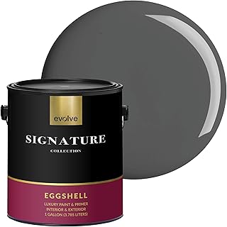 EVOLVE Signature Collection Luxury Interior Paint & Primer, Eggshell She...