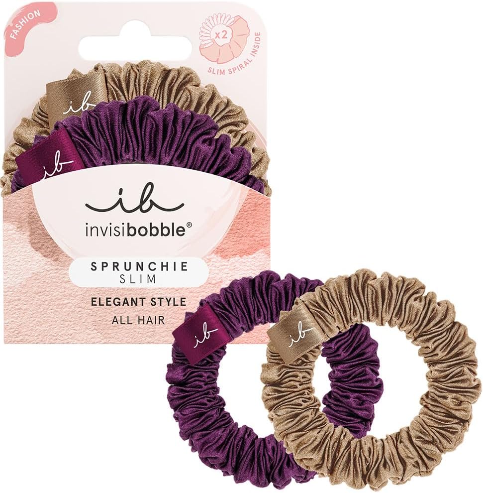 Invisibobble Sprunchie Slim The Snuggle Is Real 2 Adet Kumaş Toka