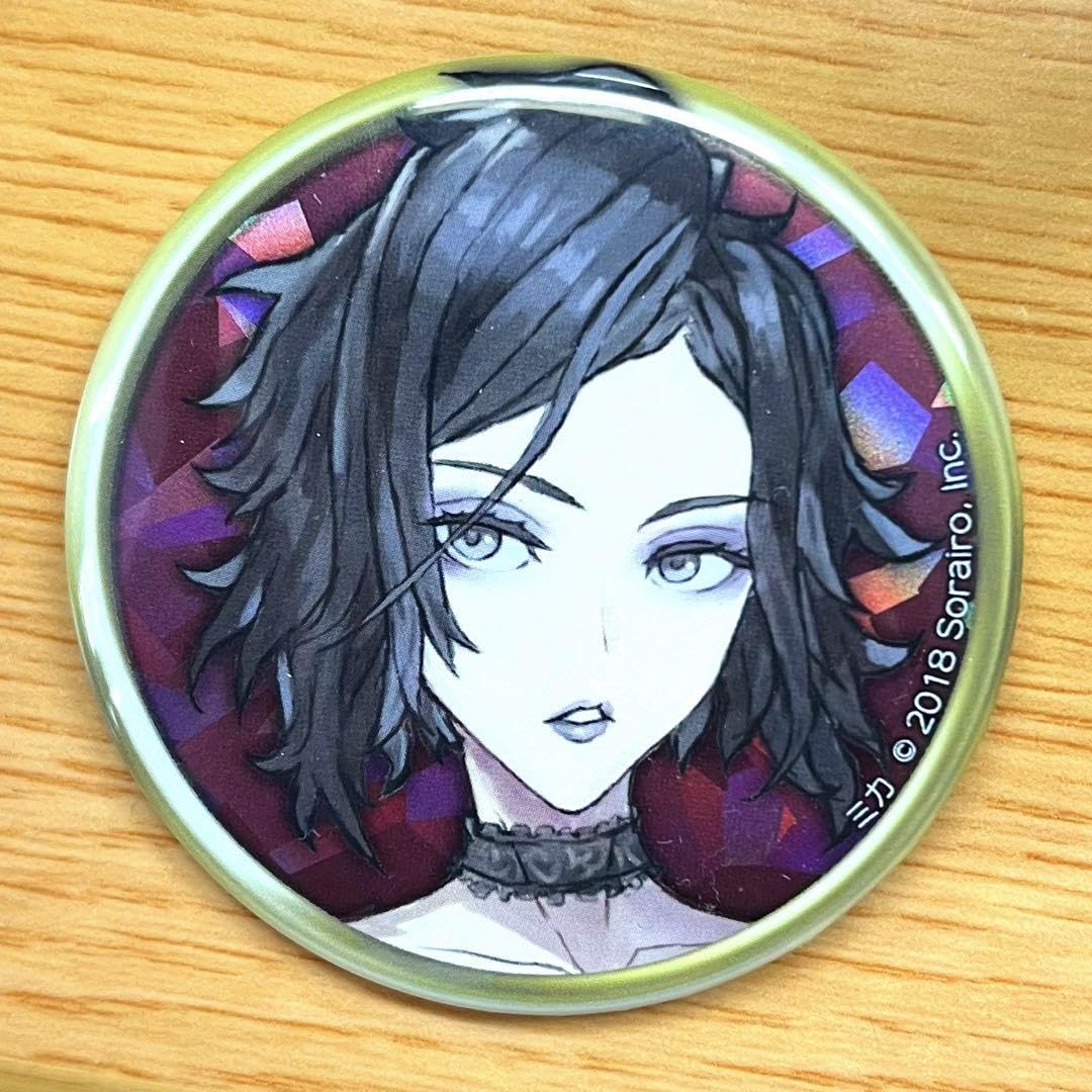 Amazon.co.jp: 赤ミカ ホロ 人狼ジャッジメント 缶バッジ : おもちゃ