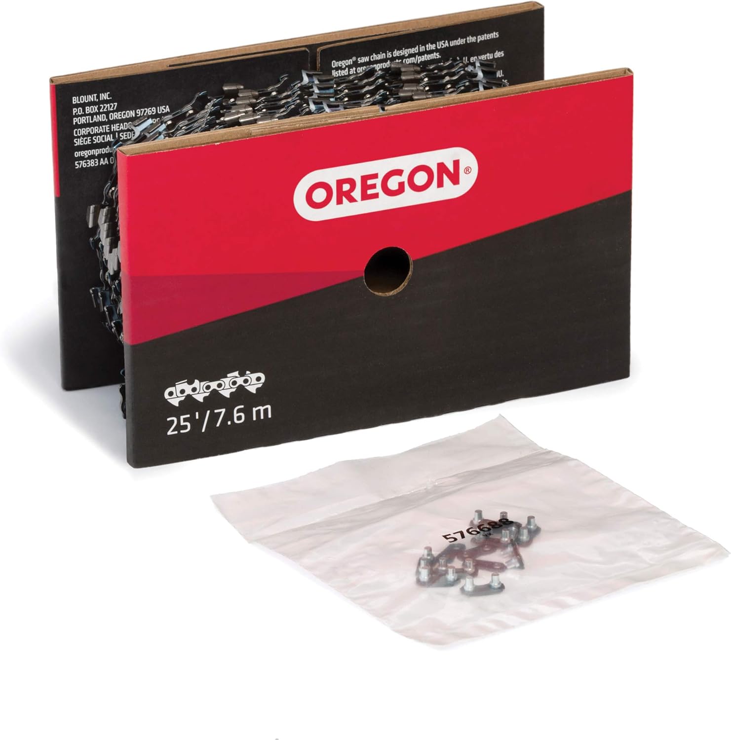 Oregon 73EXJ025U PowerCut 3/8" Skiptooth Saw Chain, .058" Gauge, 25-Foot Reel
