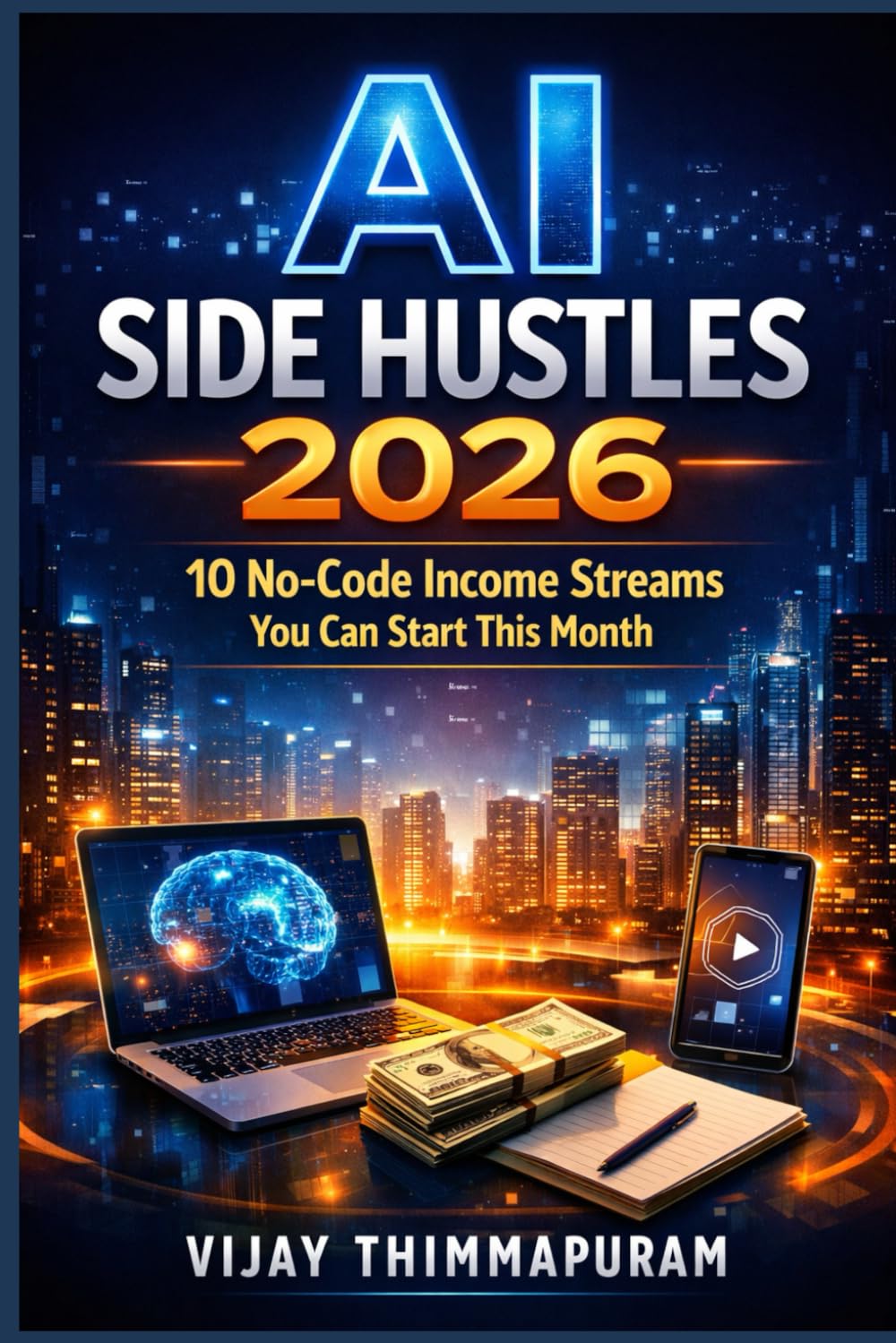 AI Side Hustles 2026: 10 No-Code Income Streams You Can Start This Month (AI Income & Business Blueprint Series)