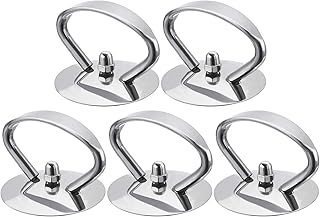DOITOOL Replacement Pan Lid Knobs Pot Lid Knobs Replacement Stainless Steel Saucepan Lid Knobs Pan Grip Lid Cover Knob Kitchen Cookware Replacements (Silver) 5pcs Pot Lid Cover Knob Handle