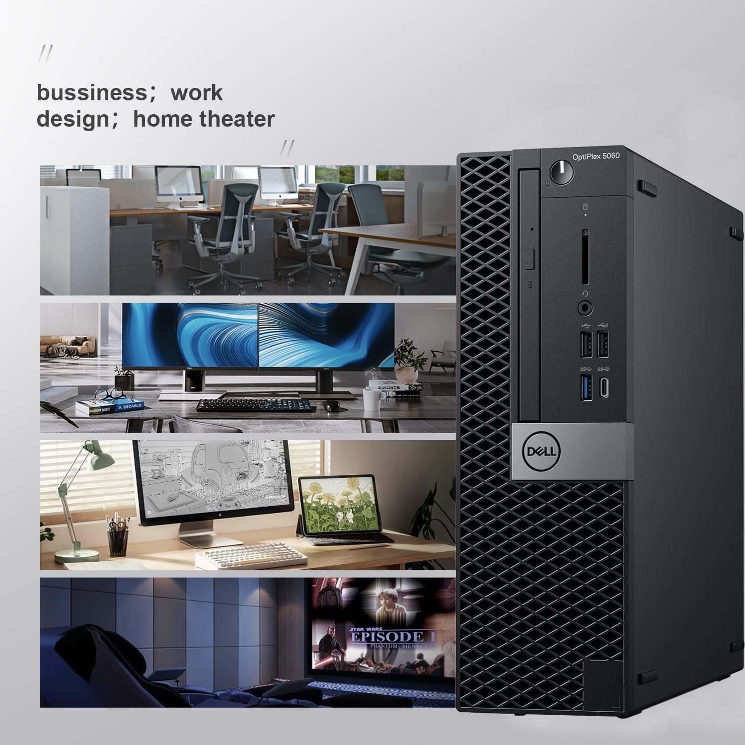 Amazon.com: Dell OptiPlex 5060 SFF Bussines Desktop Computers
