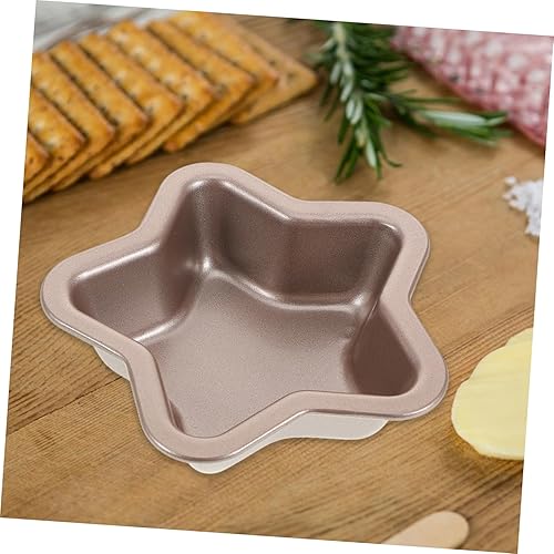 Miniatura 9 de Luxshiny Burger Buns - Molde para tartas de 4 pulgadas en forma de estrella, molde para hornear pan, moldes de acero al carbono para tartaletas,