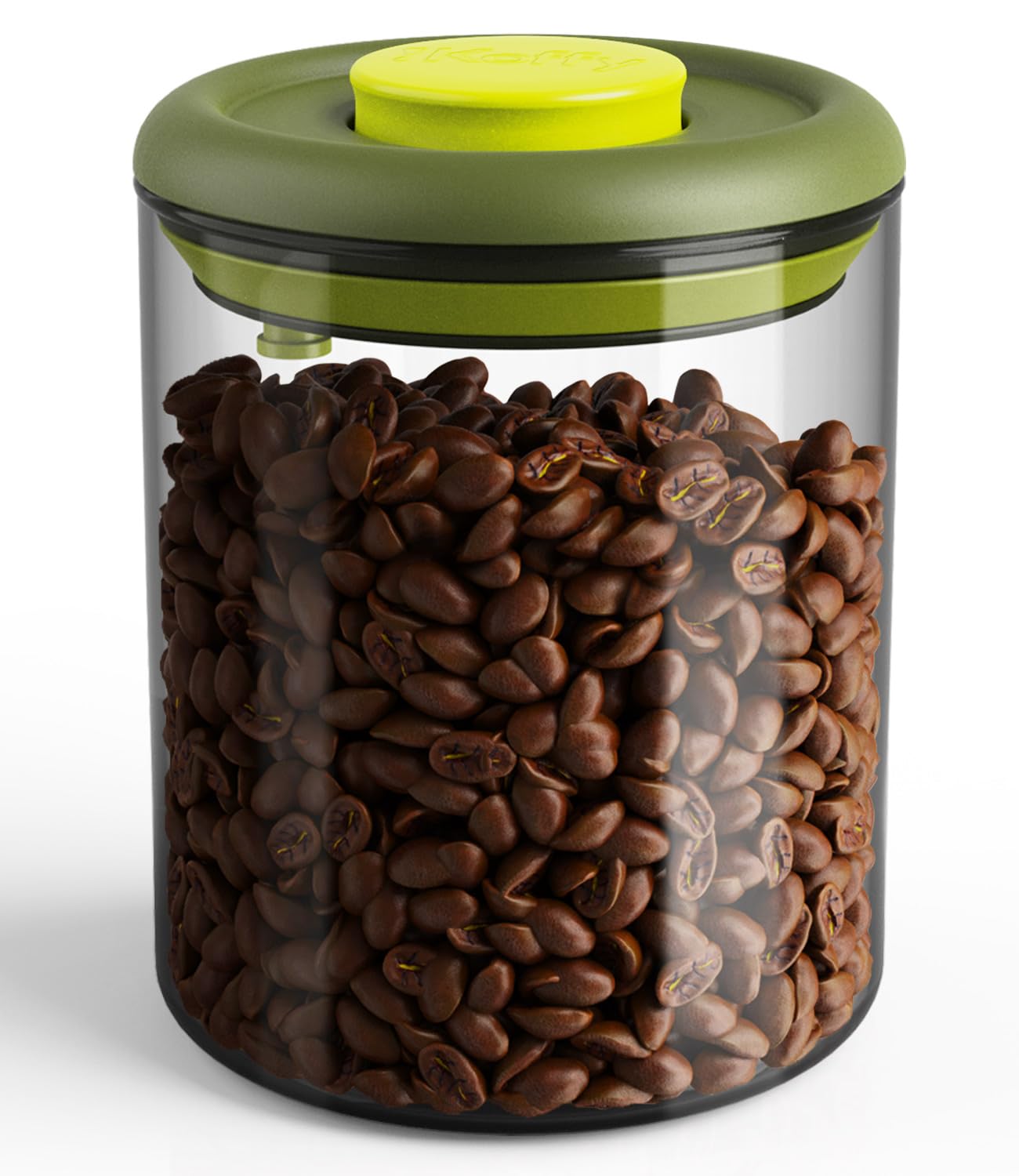 Amazon.com: iKoffy Airtight Coffee Canister – One-Way CO₂ Valve