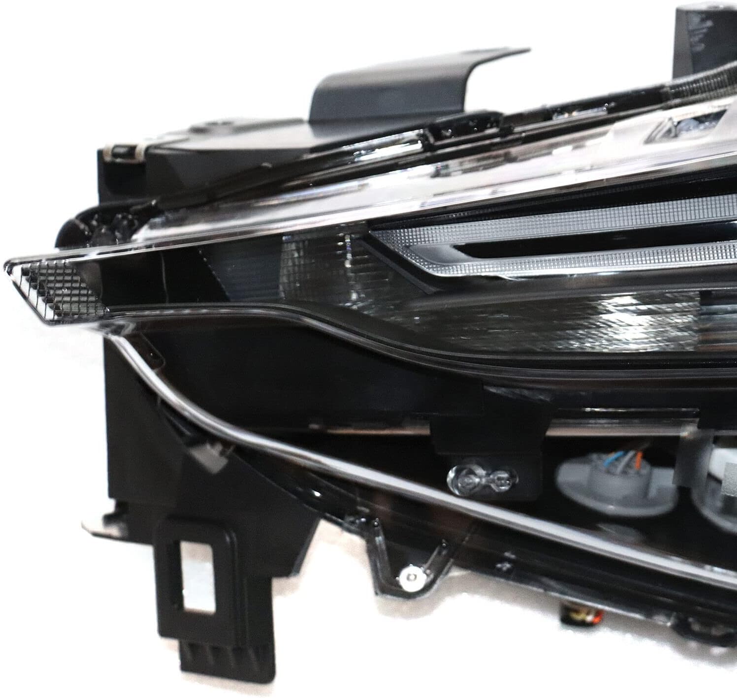LYNICESHOP Front Headlight, Clear Headlight for Mazda CX-5 2017-2021 Full LED Assembly Headlights, Assembly Replacement Factory Headlamp (Driver Side)