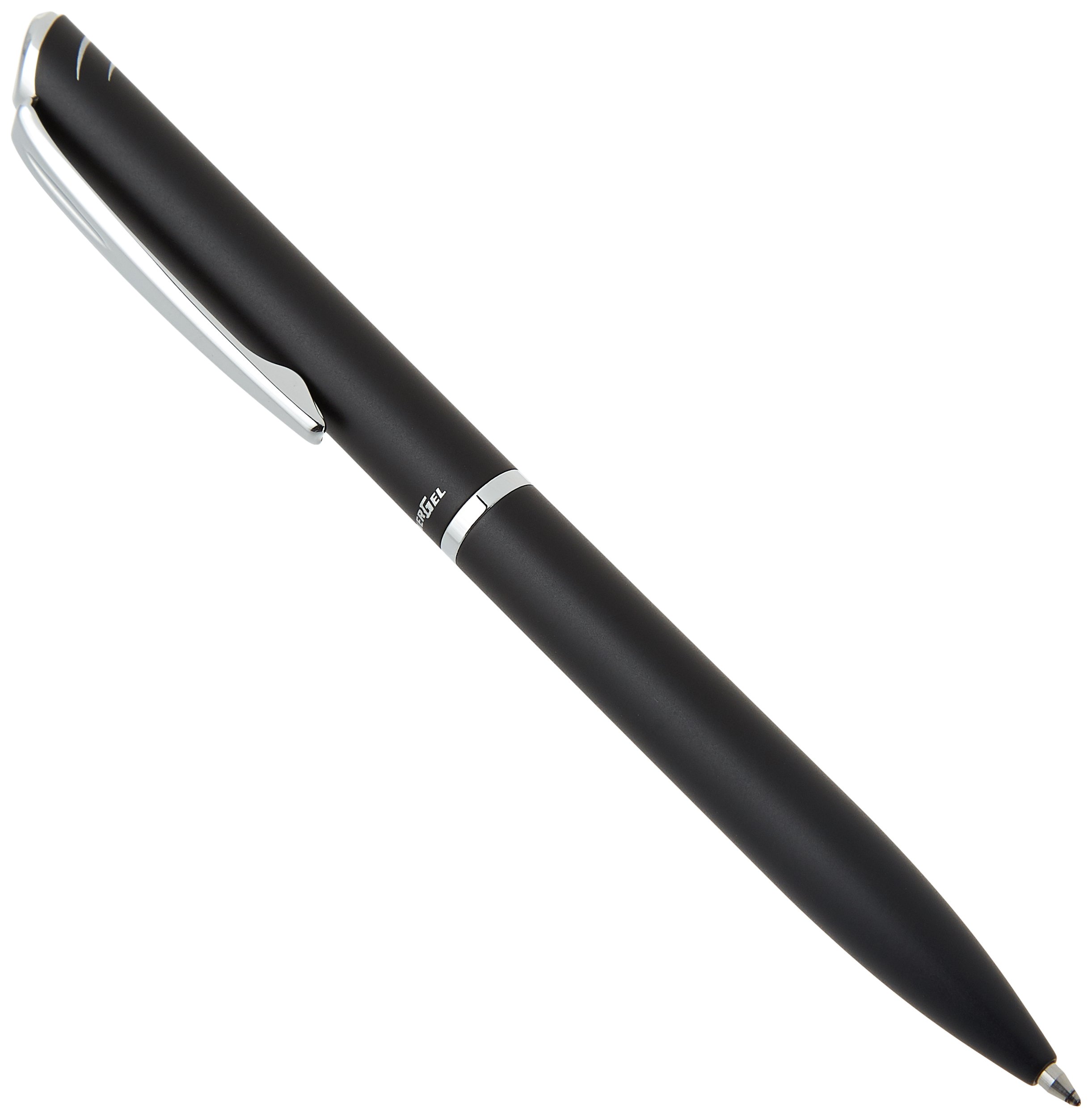 Pentel BL2007 EnerGel Philography roller 0.7 mm black metal barrel in gift box