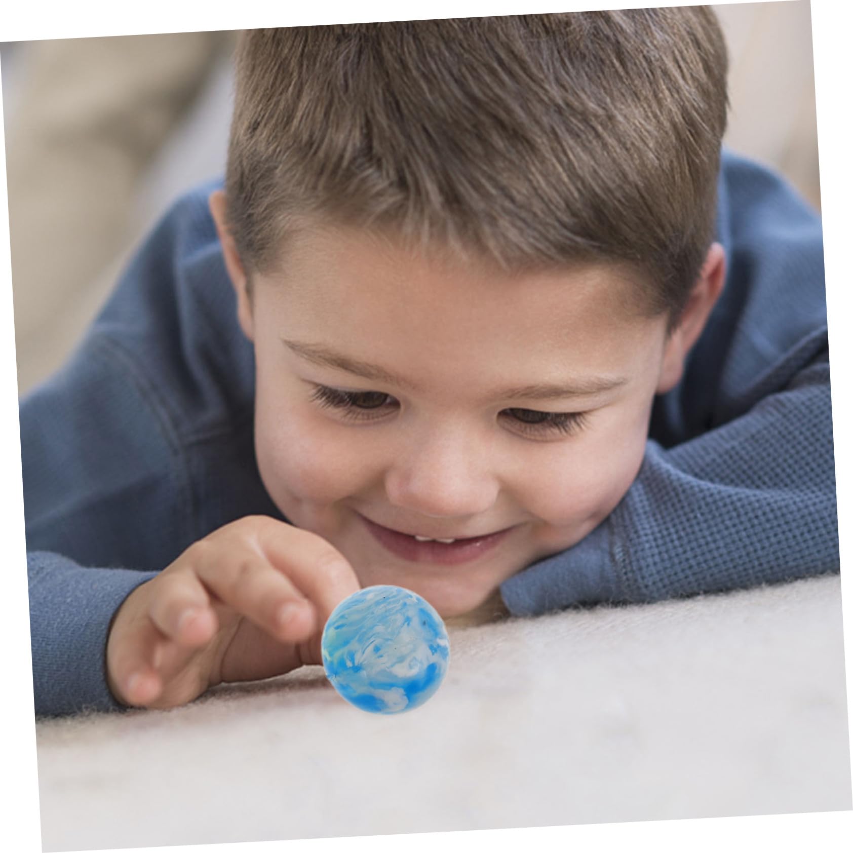 Cabilock 200 pièces Mini Bouncy Balls Colorés pour Garçons Filles Jouets Extérieurs et Récompenses de Classe Petits Jouets Anniversaire et Faveurs de Fête Balles Rebondissantes pour
