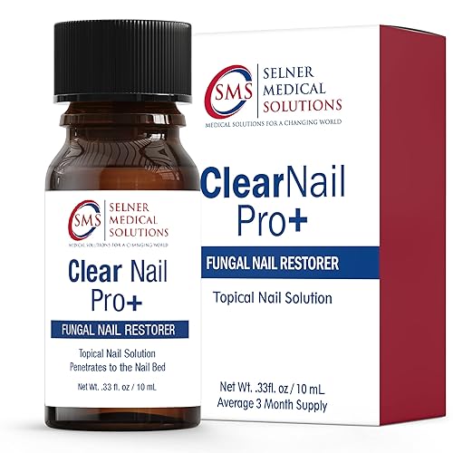 Clearnail Pro + restaurador de uñas fúngico - Reparación de uñas para uñas decoloradas, gruesas, amarillas y fúngicas - Fabricado en los Estados