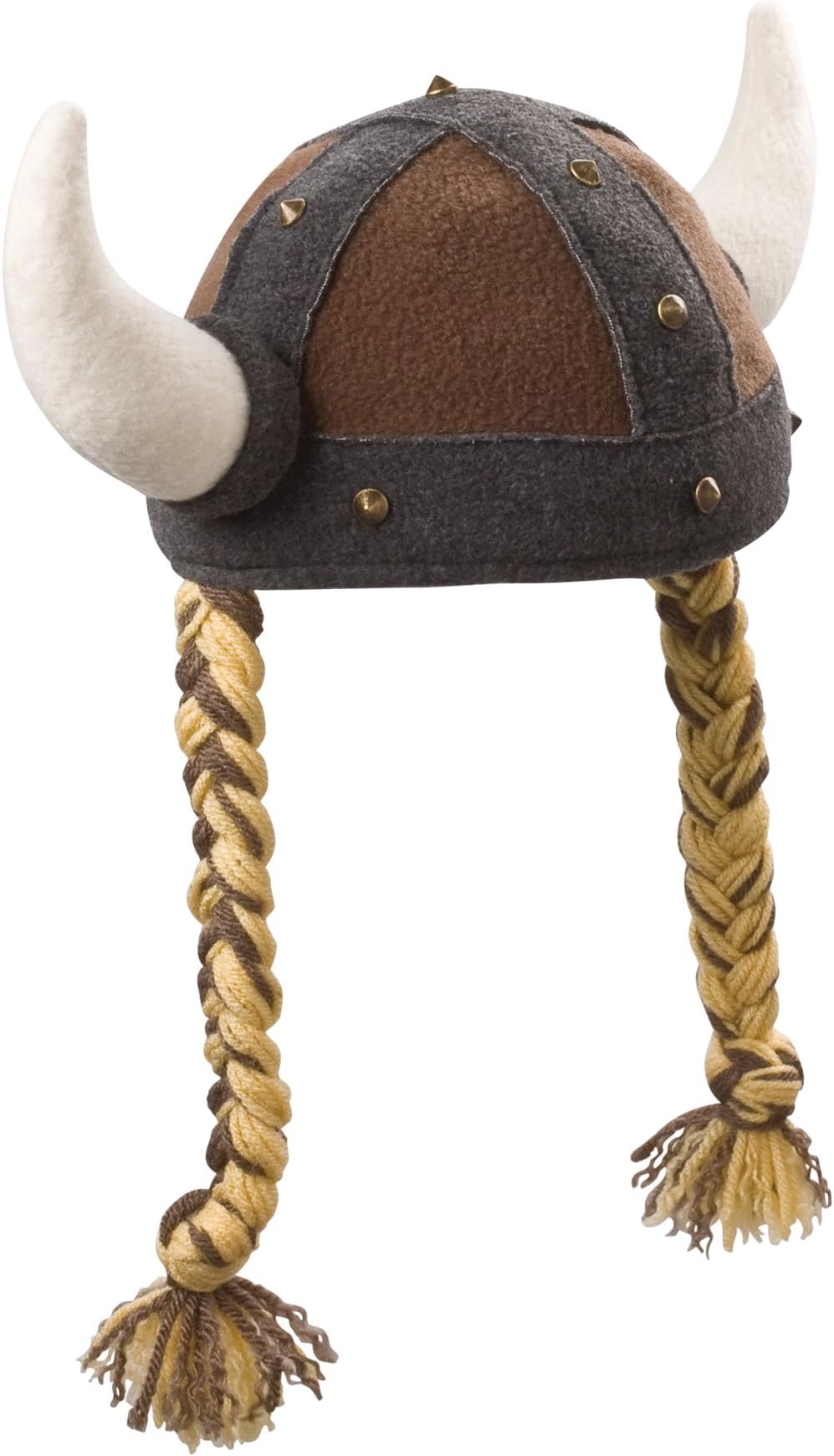 Viking Girl Hat Fleece Helmet Beanie