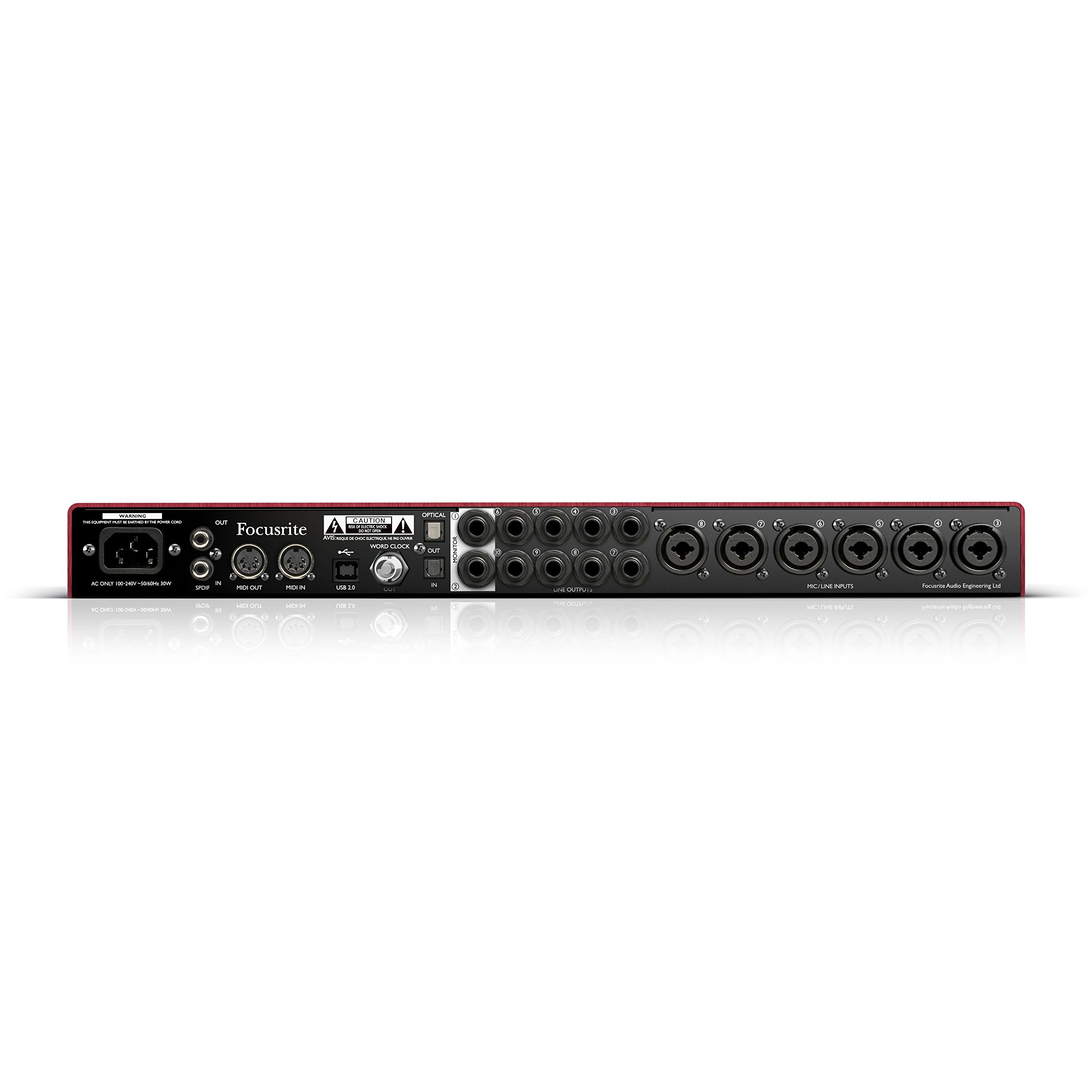 Focusrite Scarlett 18i20 オーディオインターフェース Focusrite Scarlett 18i20 USB-C Audio/MIDI SCARLETT-18I20-4G B&H