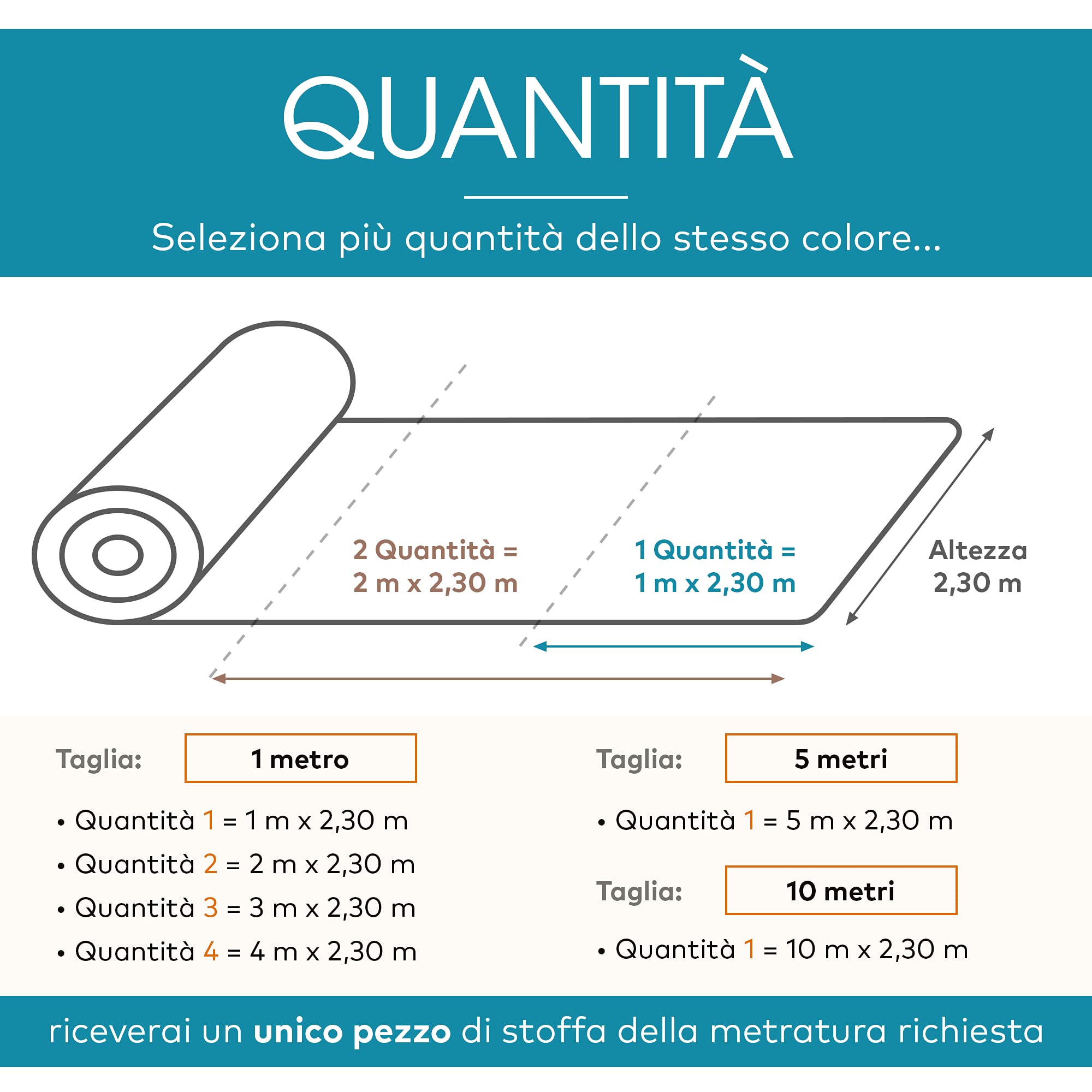 DESHOME Nature - Tela de punto jacquard elástica de 230 cm de altura por metro (tejido jacquard, 10 metros)