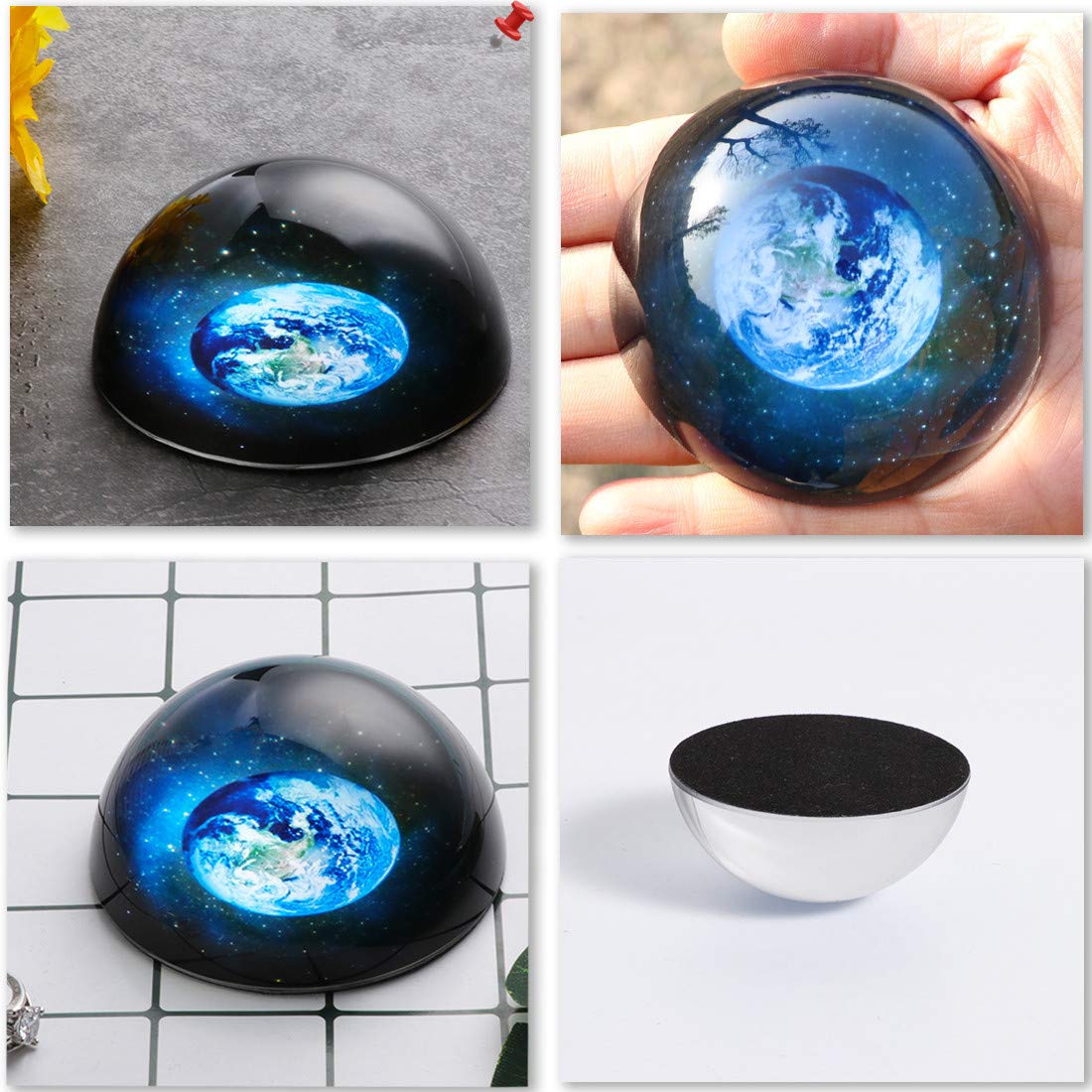 Amazon | Waltz&F 直径約70MM 天の川から見える地球デザイン k9