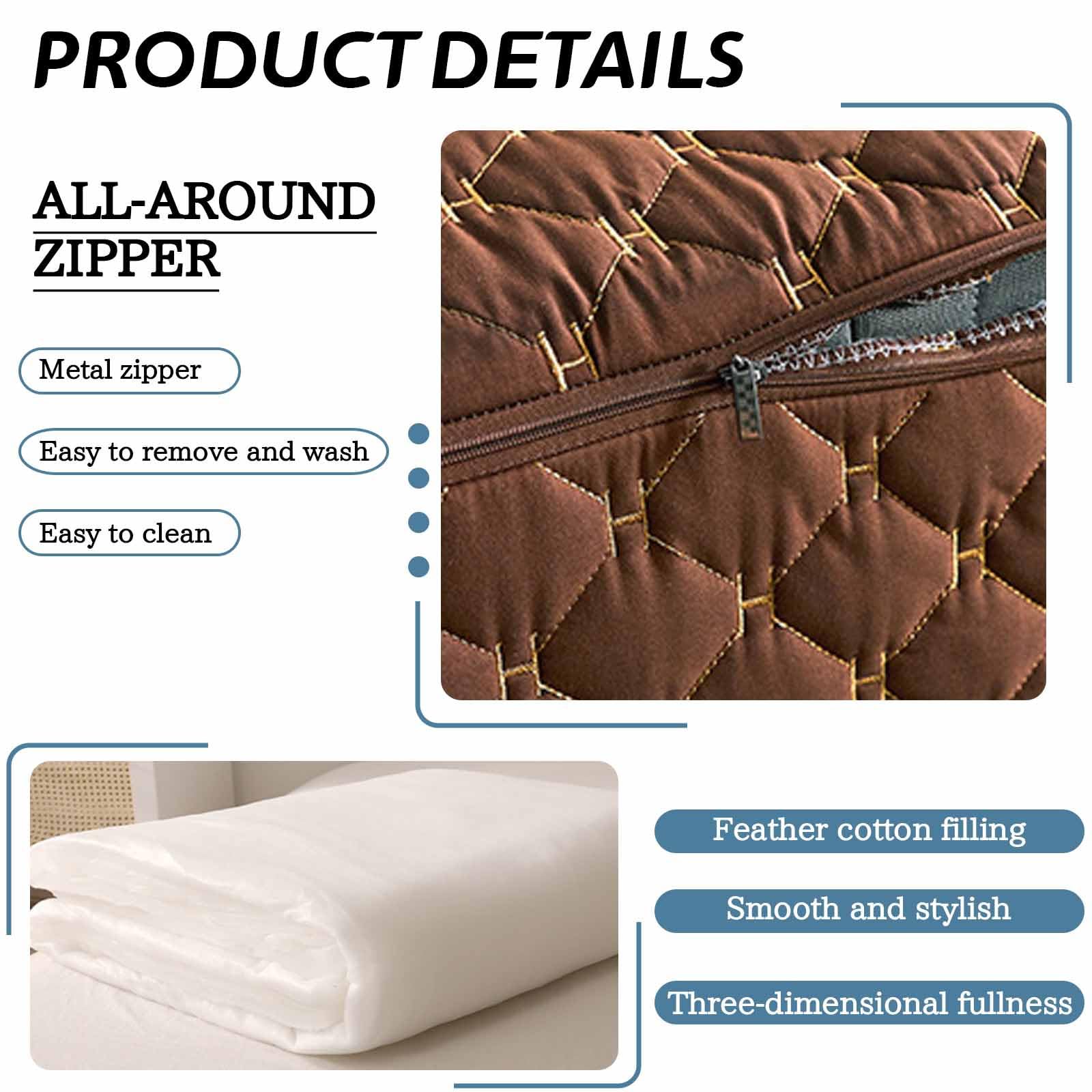 Matratzenschoner Mit Reibverschluss 180x200 Matratzenbezug ReißVerschluss Gesteppt Mattress Protector Mattress Cover MatratzenhüLle(#5,180x200+20cm)