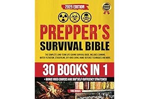 The Prepper's Survival Bible: The Ultimate Guide for Doomsday Preppers