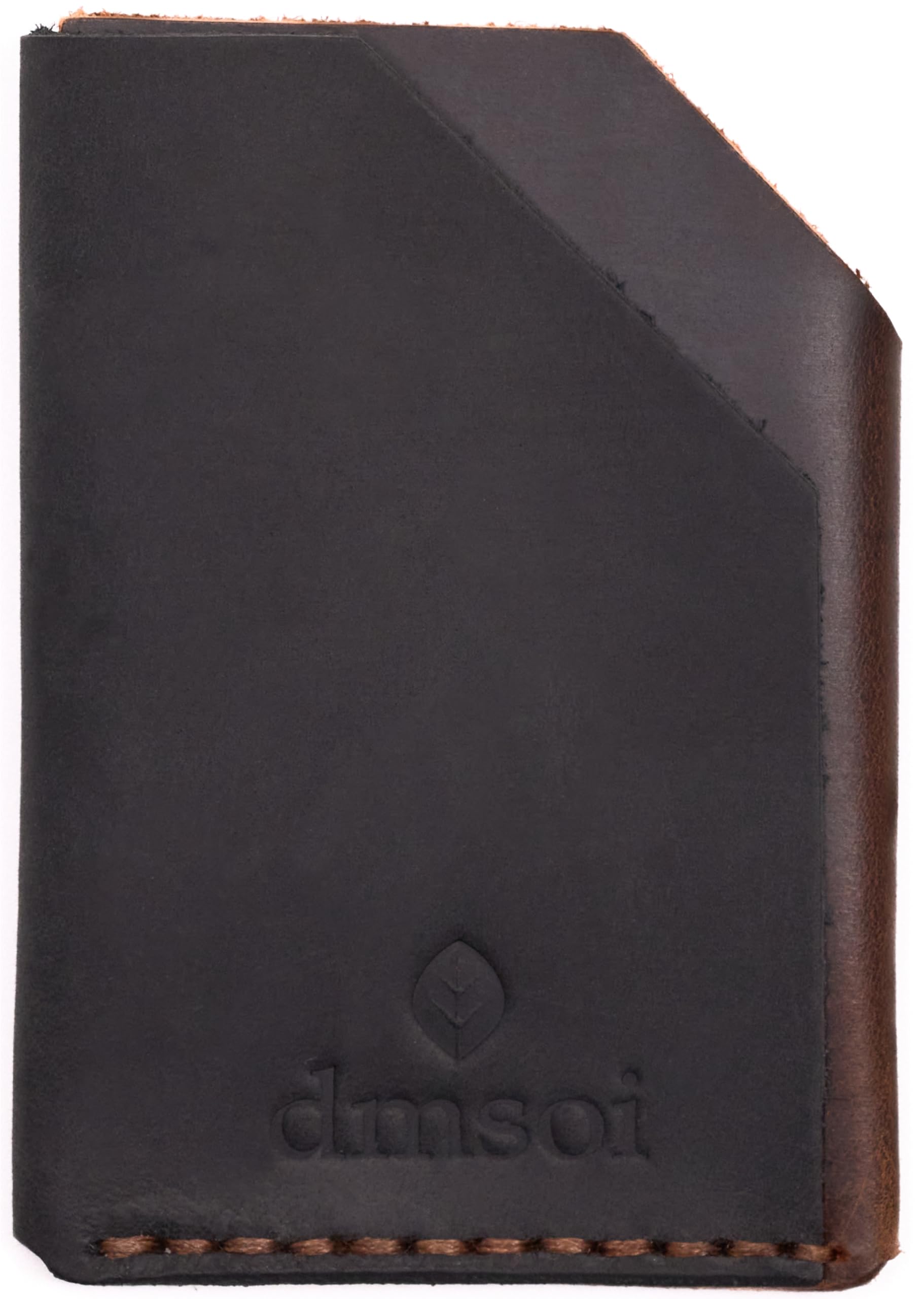 Handmade Minimalist 100 Genuine Leather Card Holder Premium Slim Handmade Card Holder for Everyone No Machine Artisan Craft
