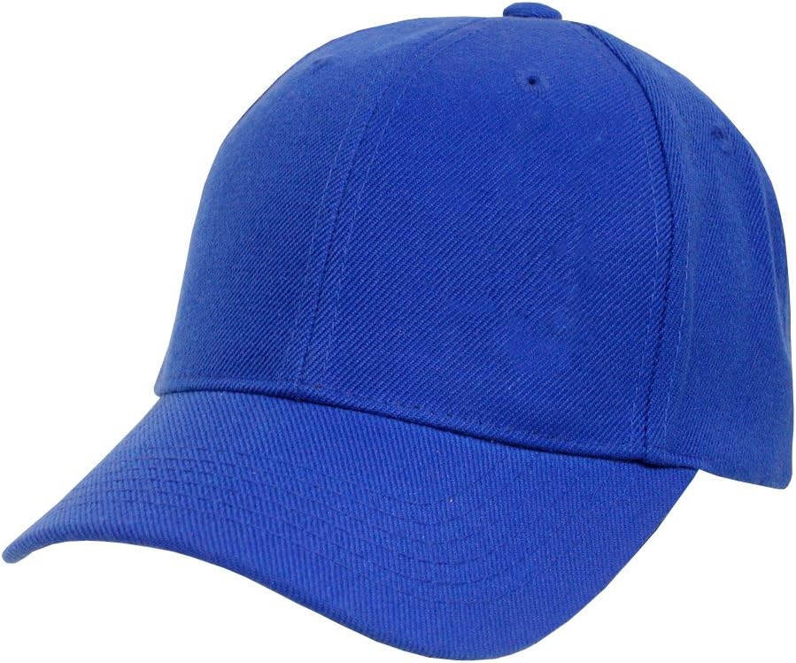 Kids Pro Style Acrylic Snapback Caps (Royal Blue)
