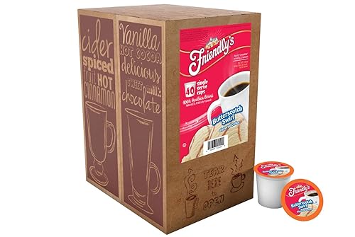 Vista 53 de Friendly's - Cápsulas de café para cafeteras Keurig K, 40