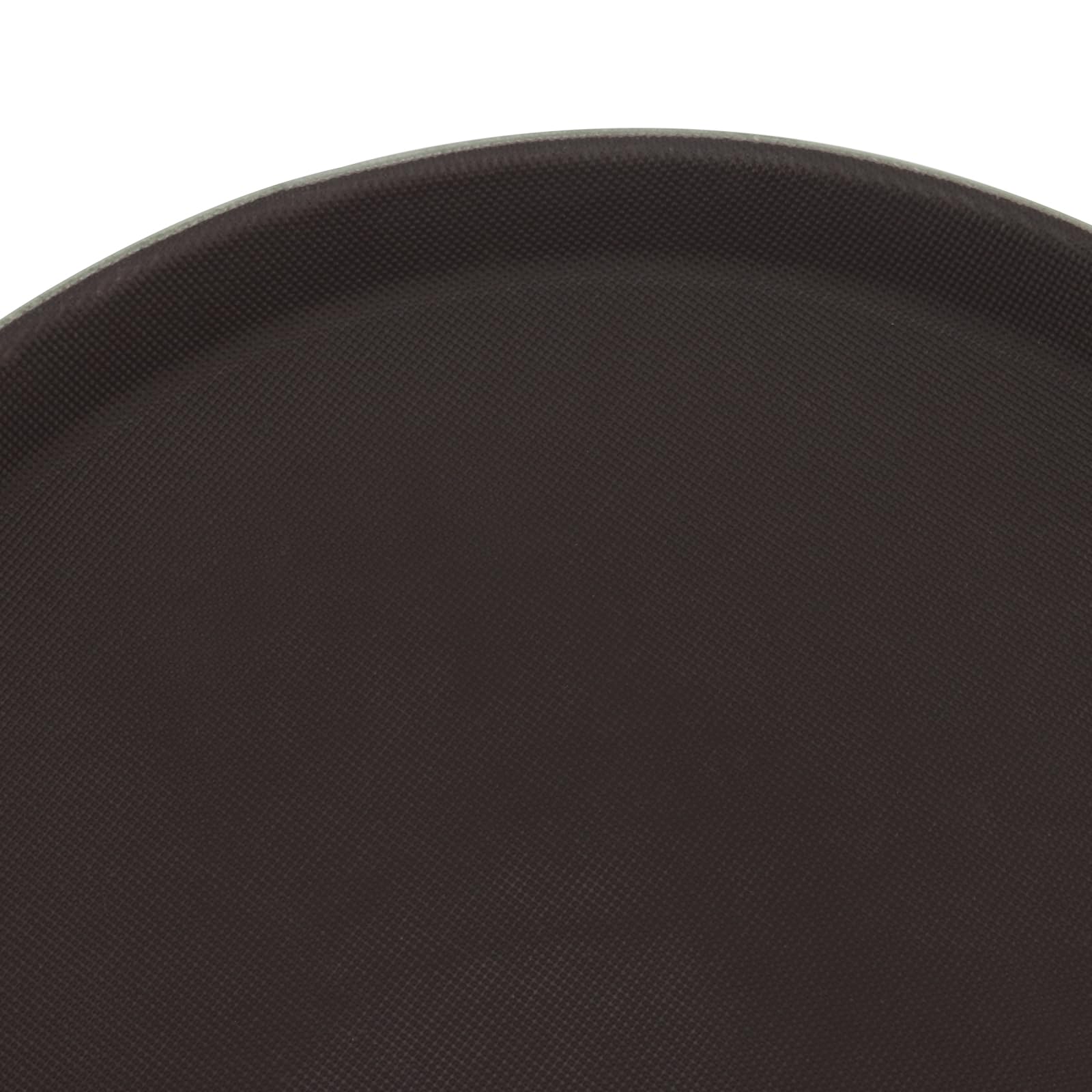 Rettangolare H&h Vassoio Antiscivolo In Plastica 45x35 Cm - Perfetto Per Alimenti, Snack E Cucina Vassoio Nero