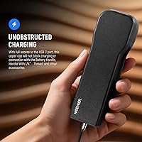 Vista 5 de NEEWER Funda protectora Pocket 3 con mosquetón, resistente a prueba de golpes, funda rígida de viaje, compatible con DJI Osmo Pocket 3 Gimbal Screen