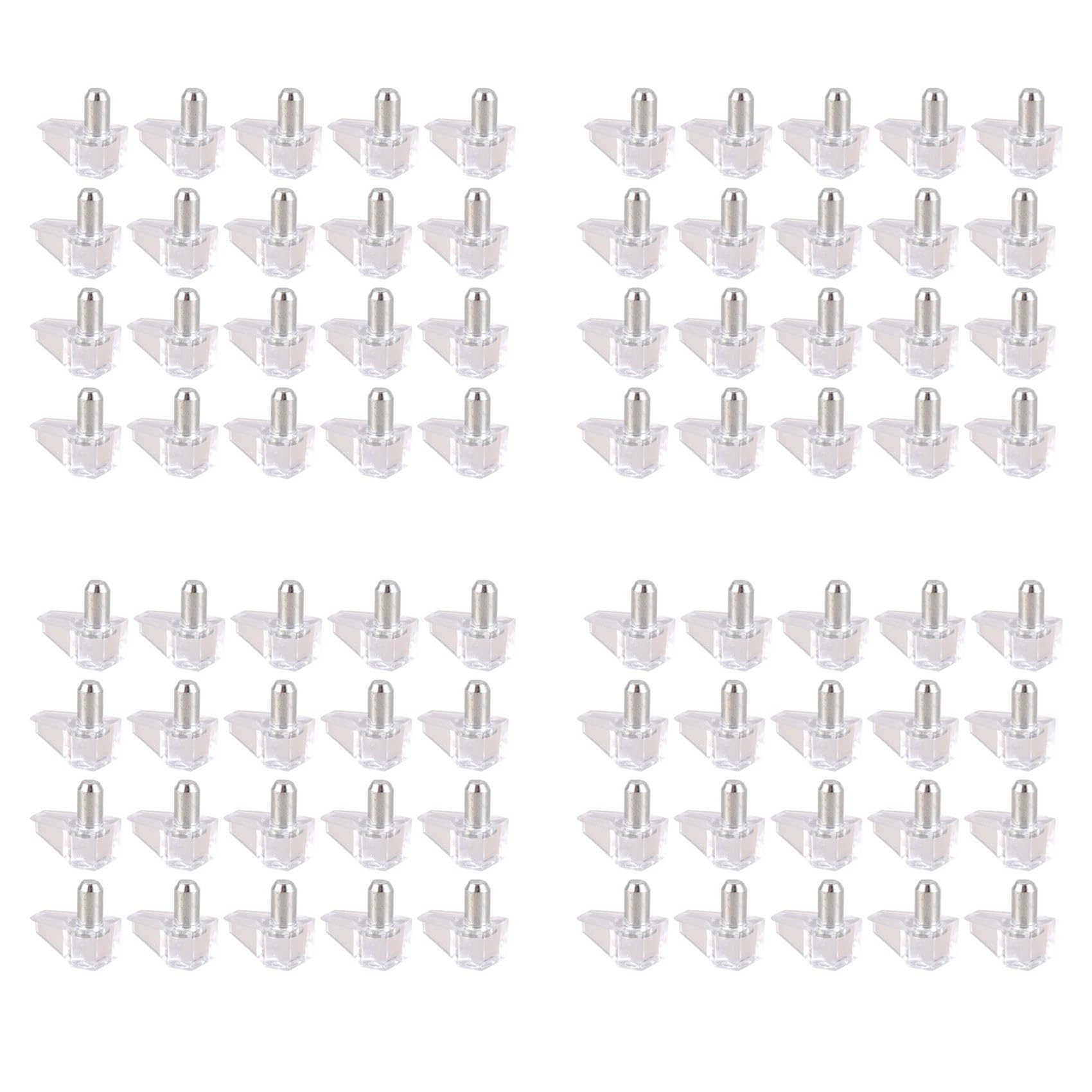Jnchdghwa Transparent 5 Mm Pin Shelf Support Shelf Studs Strong Support 80 Pcs,