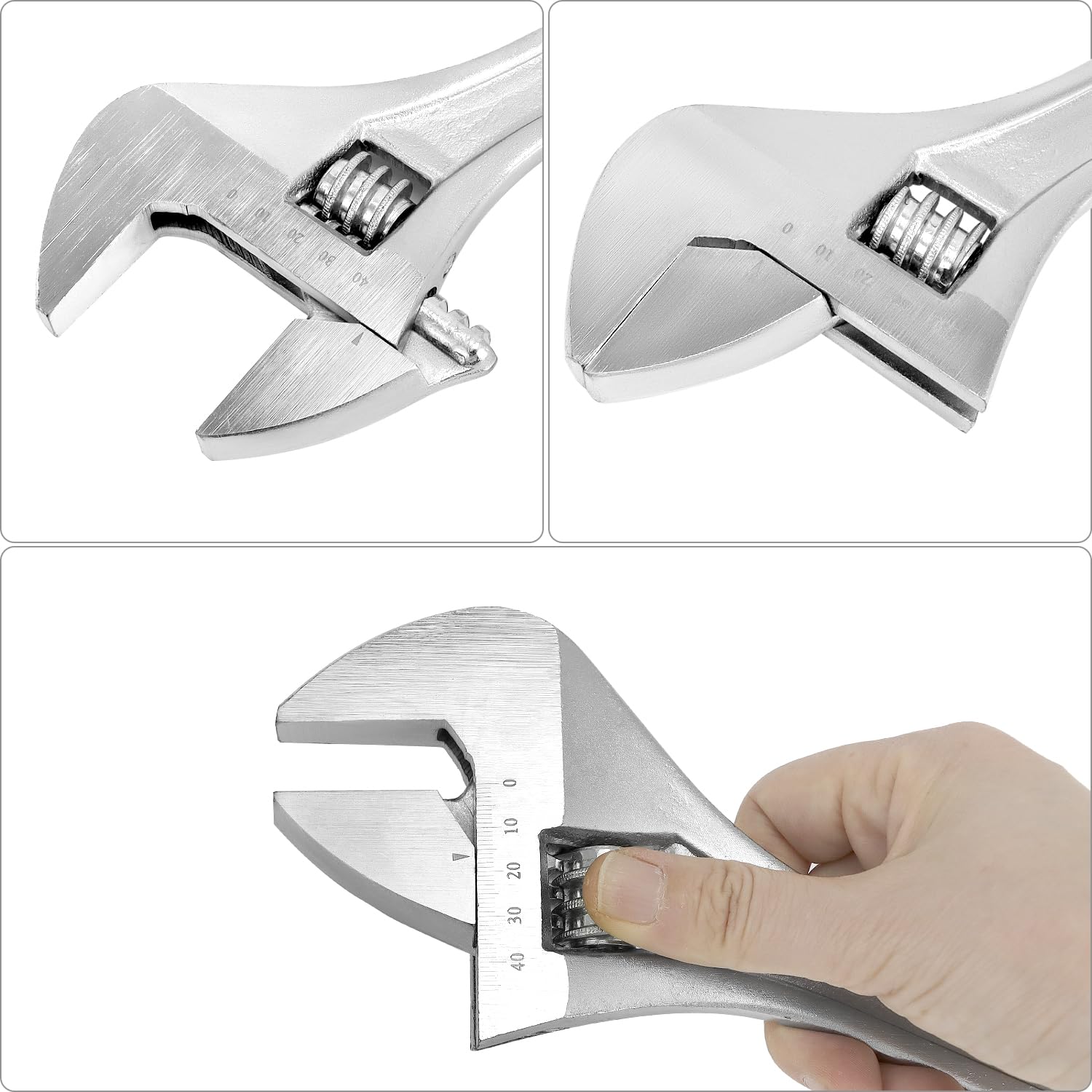 Adjustable Hydrant Wrench Single Head Spanner - View #3