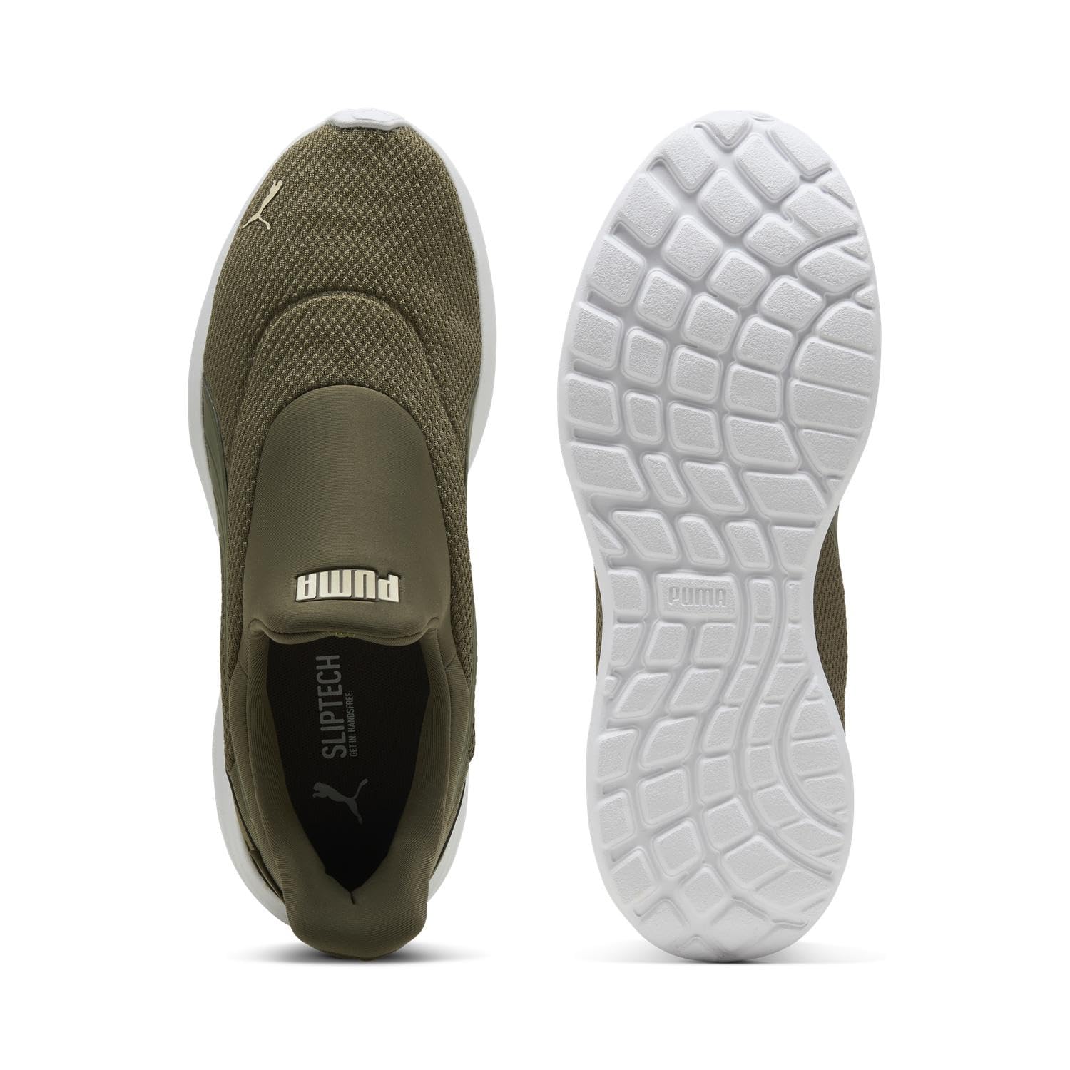 Puma Unisex-Softride Cosmic Sliptech Sneaker, Loden Green Loden Green Canvas, 48.5 EU – Ansicht 3