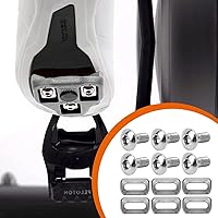 Vista 6 de Delta - Tornillos para tacos SPD, tornillos de repuesto compatibles con tacos de bicicleta Delta, llave de clip SPD, tornillos de tacos Delta