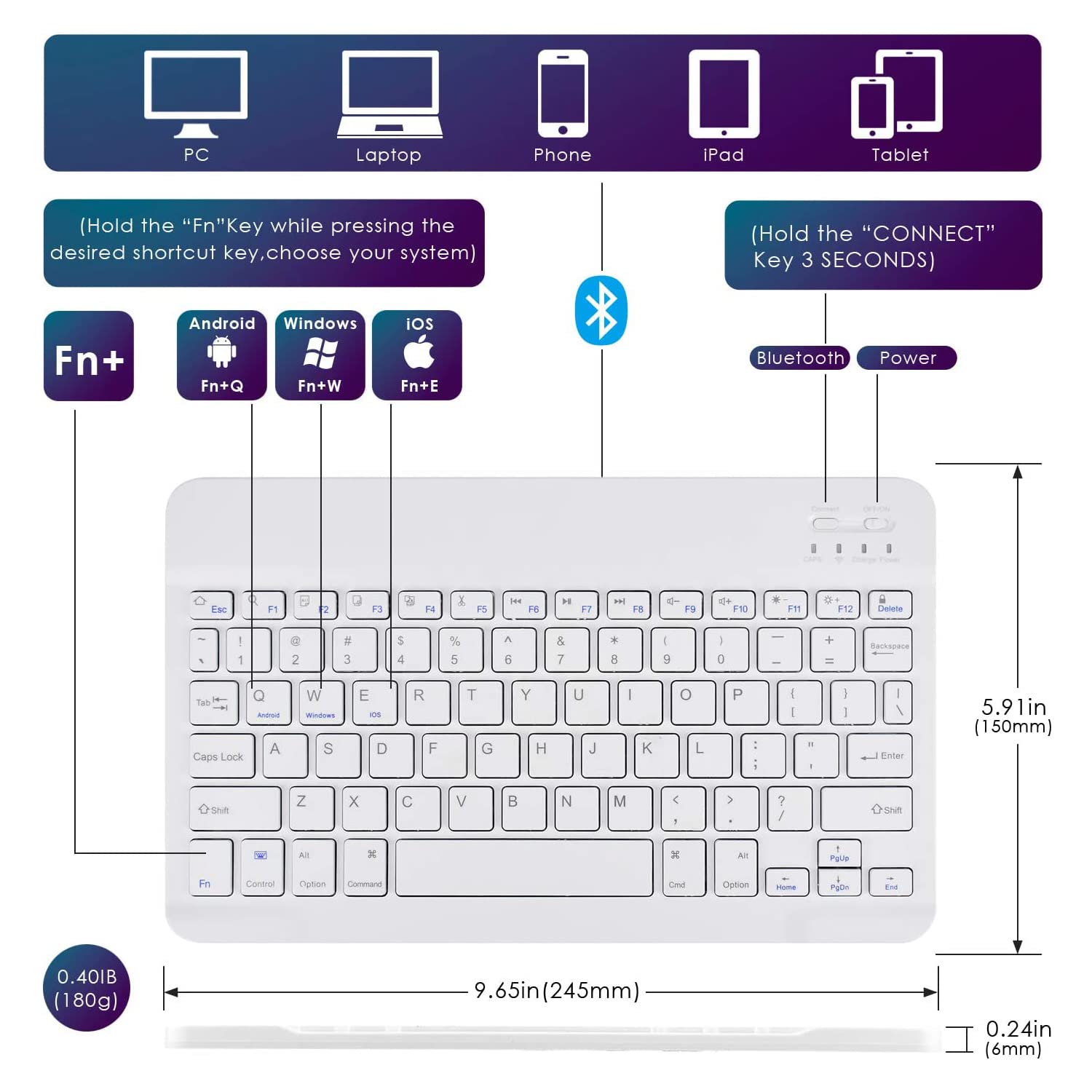 Amazon.co.jp: 9-11インチiOS/Android / Windowsタブレット用9-11