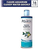 Vista 2 de Aqueon Clarificador de agua para acuarios de agua dulce, limpia el agua nublada de peces, seguro de usar con peces y plantas, 8 onzas