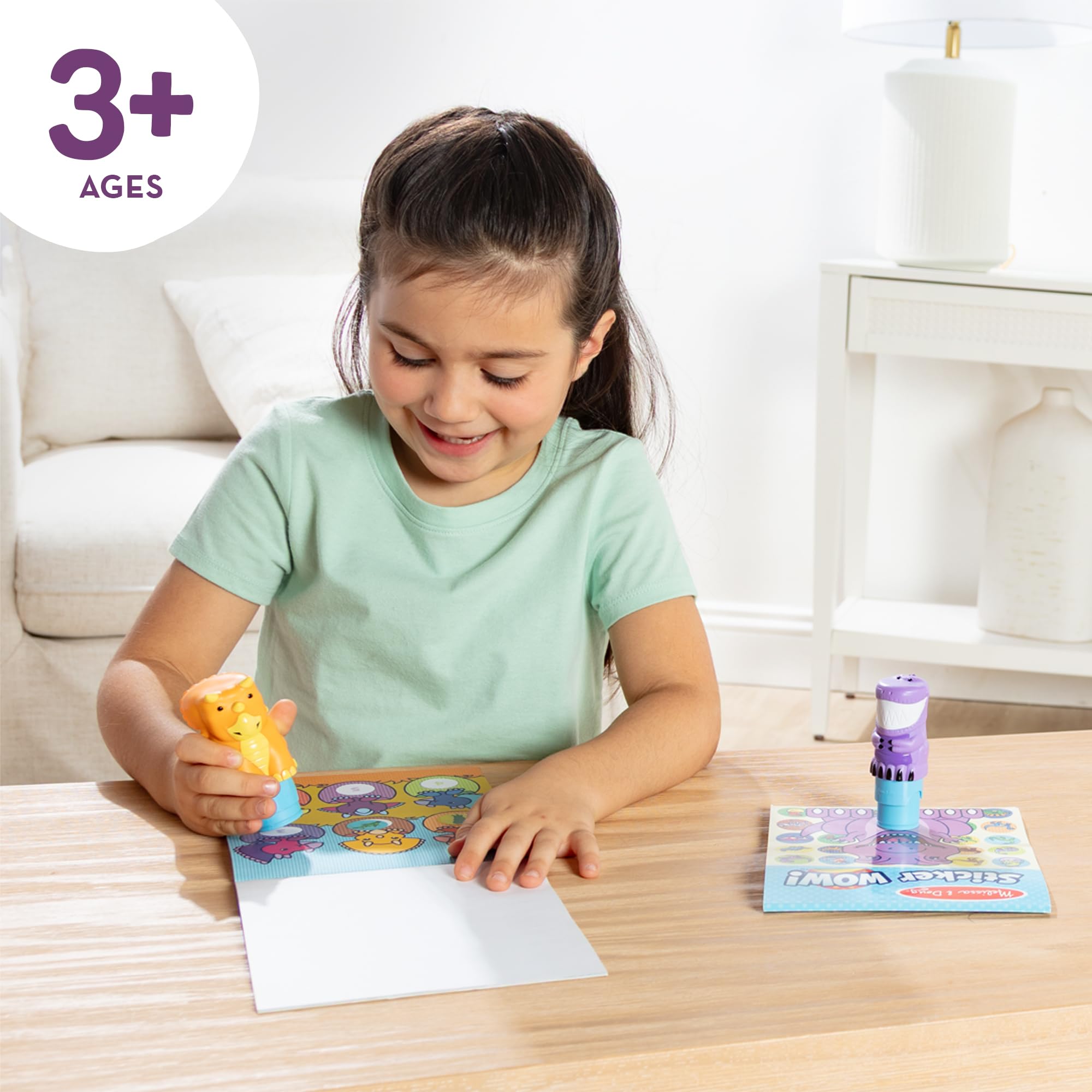 Melissa & Doug Sticker Wow! Deluxe Set - Dinosaurier